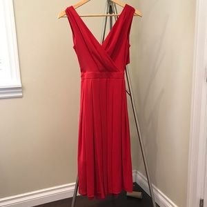 Sexy red dress